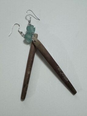 HANDMADE WANA (SEA URCHIN) SPIKE EARRINGS